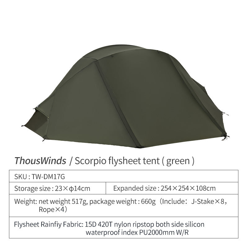 Scorpio 1 Person Cot Tent