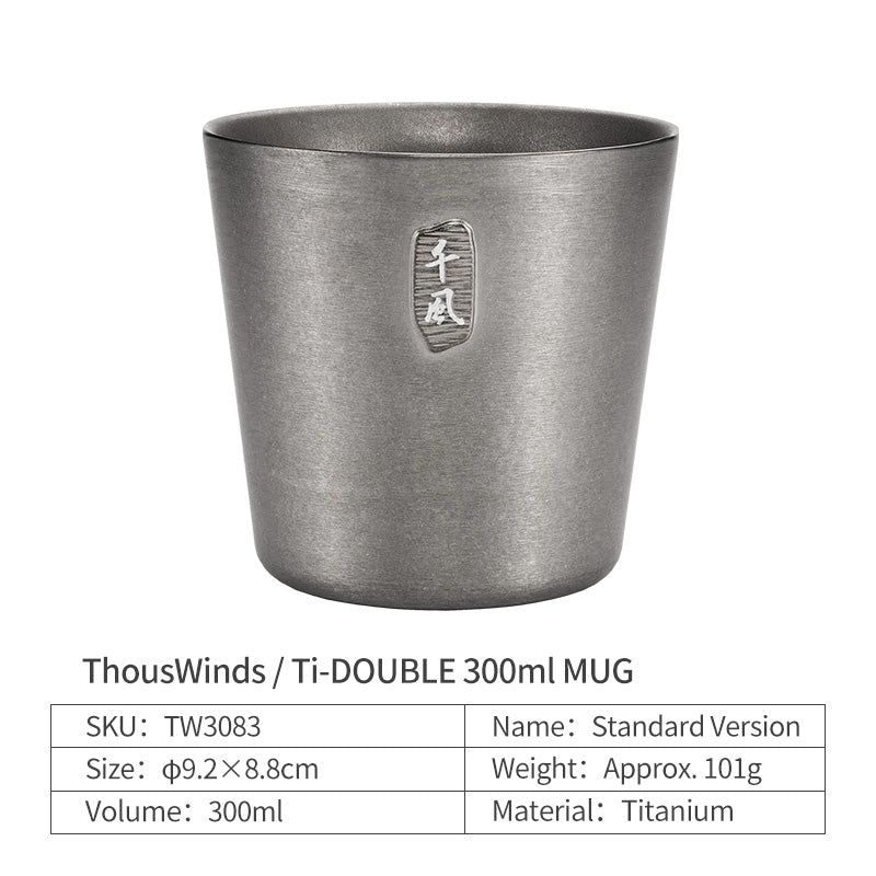 300ML Ti-Double Mug