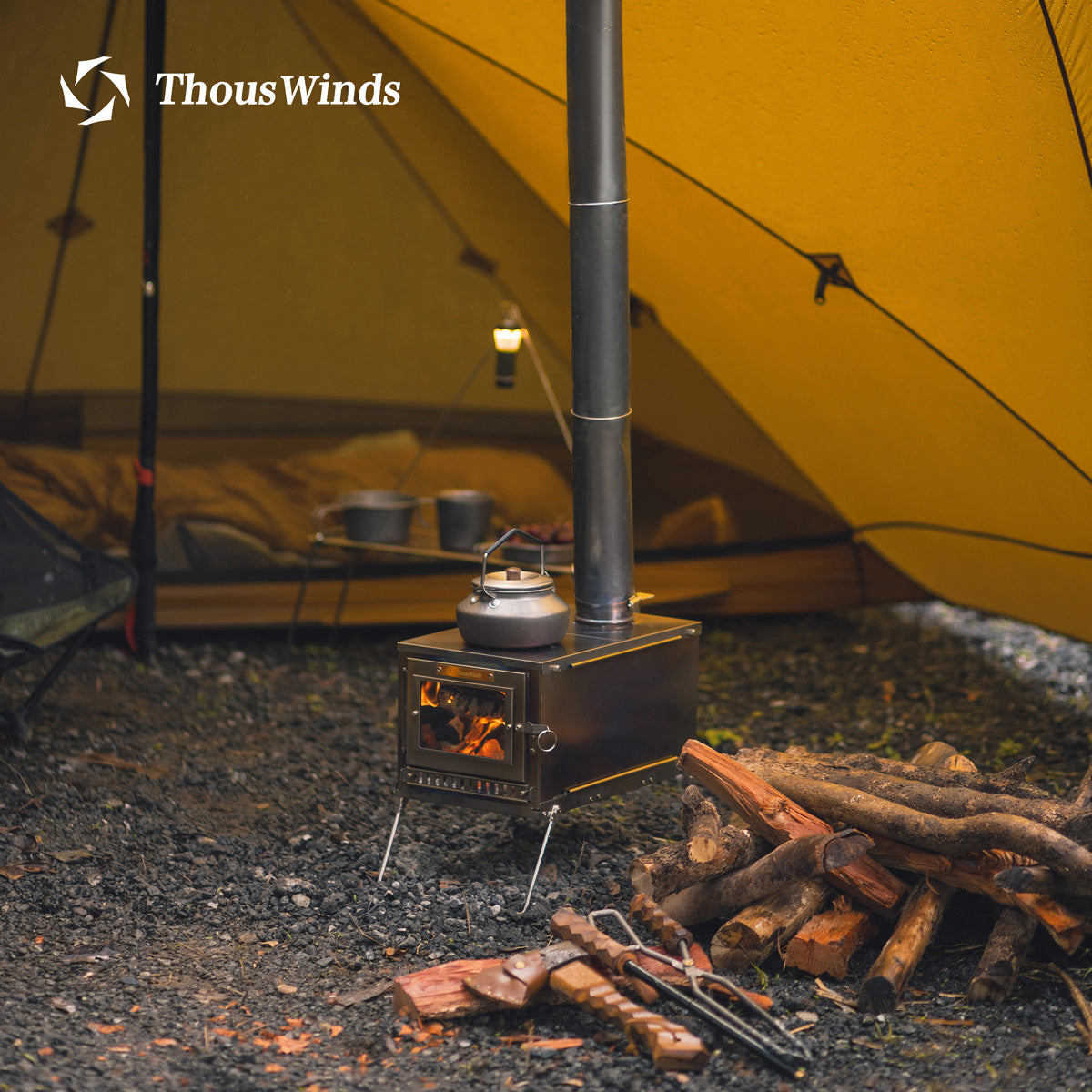 ThousWinds Endless Titanium Wood Stove