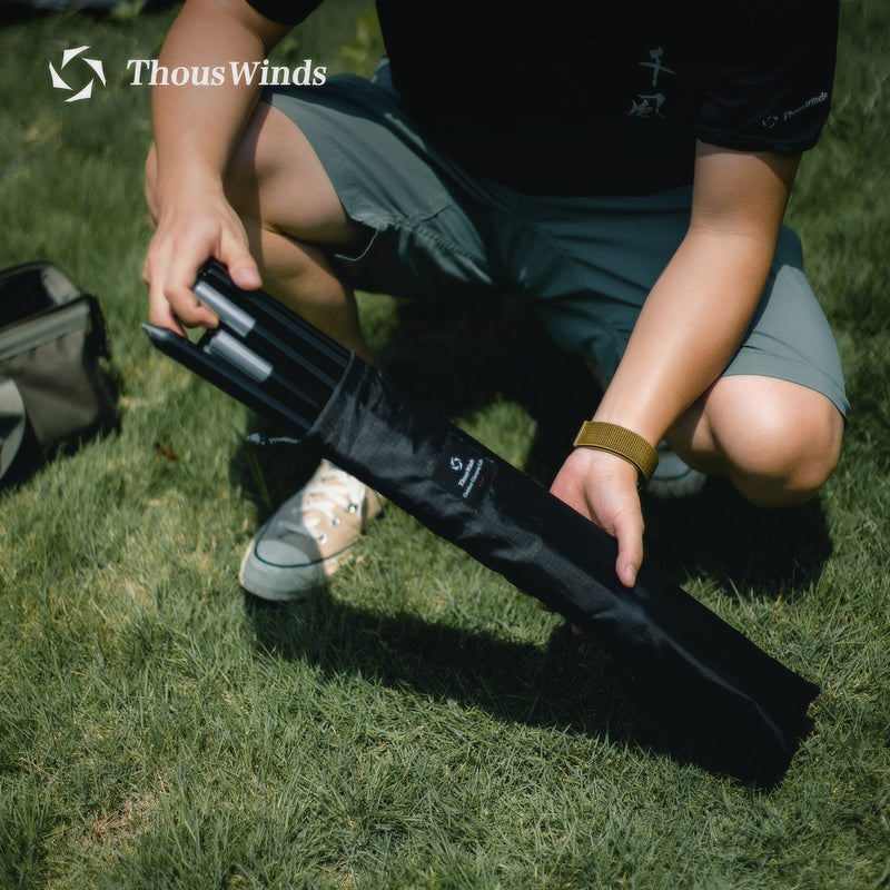 ThousWinds 40D Black Glue Sunscreen Coating Canopy