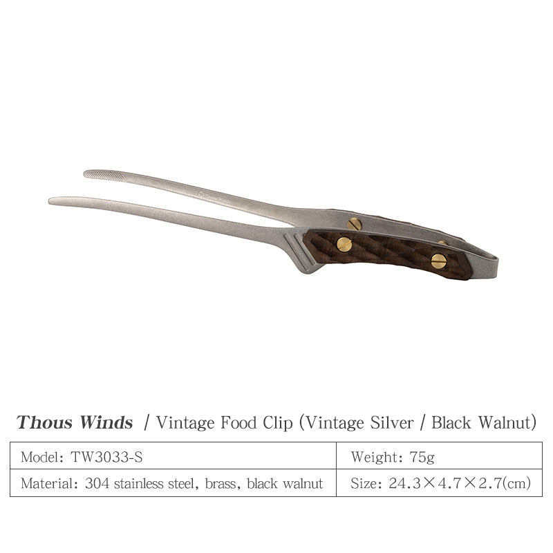 YAMA Wooden Food Tongs