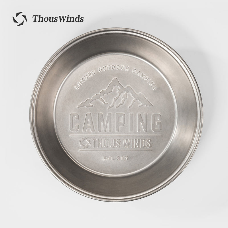 ThousWinds 304 Stainless Steel 1L Deep Plate