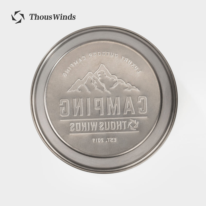 ThousWinds 304 Stainless Steel 1L Deep Plate