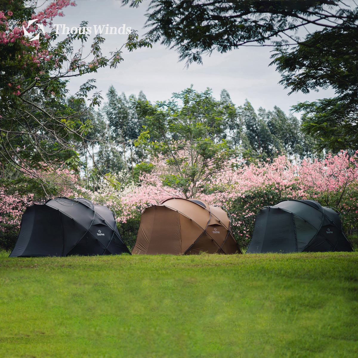 Thous Winds Cancer 8 Person Outdoor Camping Tent
