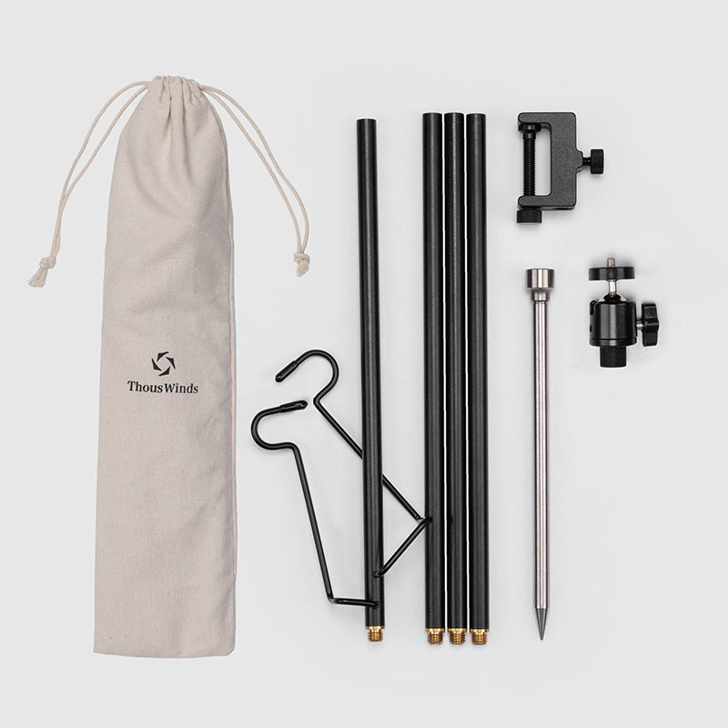 ThousWinds M10 Lightweight double interface Foldable Light Pole