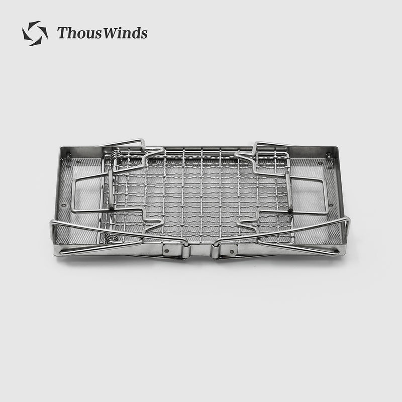Thous Winds TW1003 Grilled Net Direct Fire Grilled Toast Bread Barbecue Net Rice Cake Grill Outdoor Camping Mini Grill