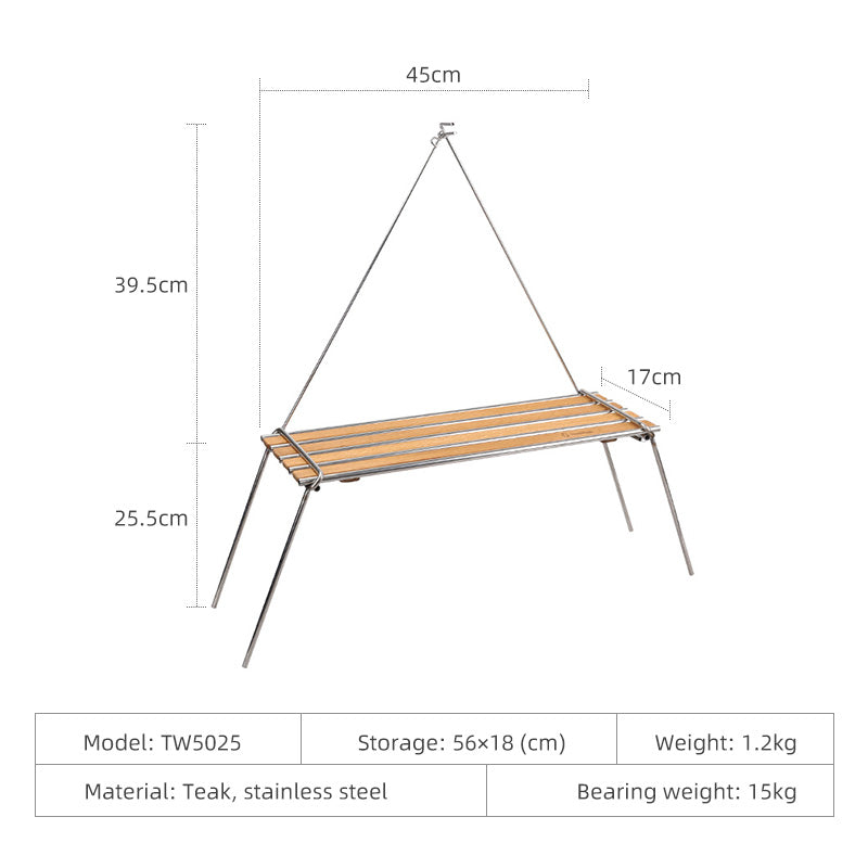 Thous Winds Rubik's Cube Small Folding Table Expandable Accessories Outdoor SOTO 310 Stove Scalable Accessories TW5026