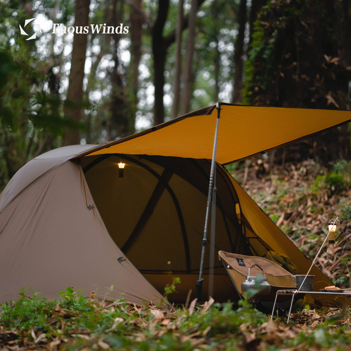 Thous Winds　ソロテント　スコーピオンテント　TW-DM17B Scorpio 1 Person Cot Tent