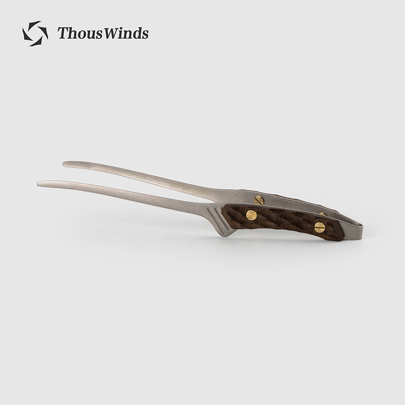 ThousWinds Retro Metal Food Tongs
