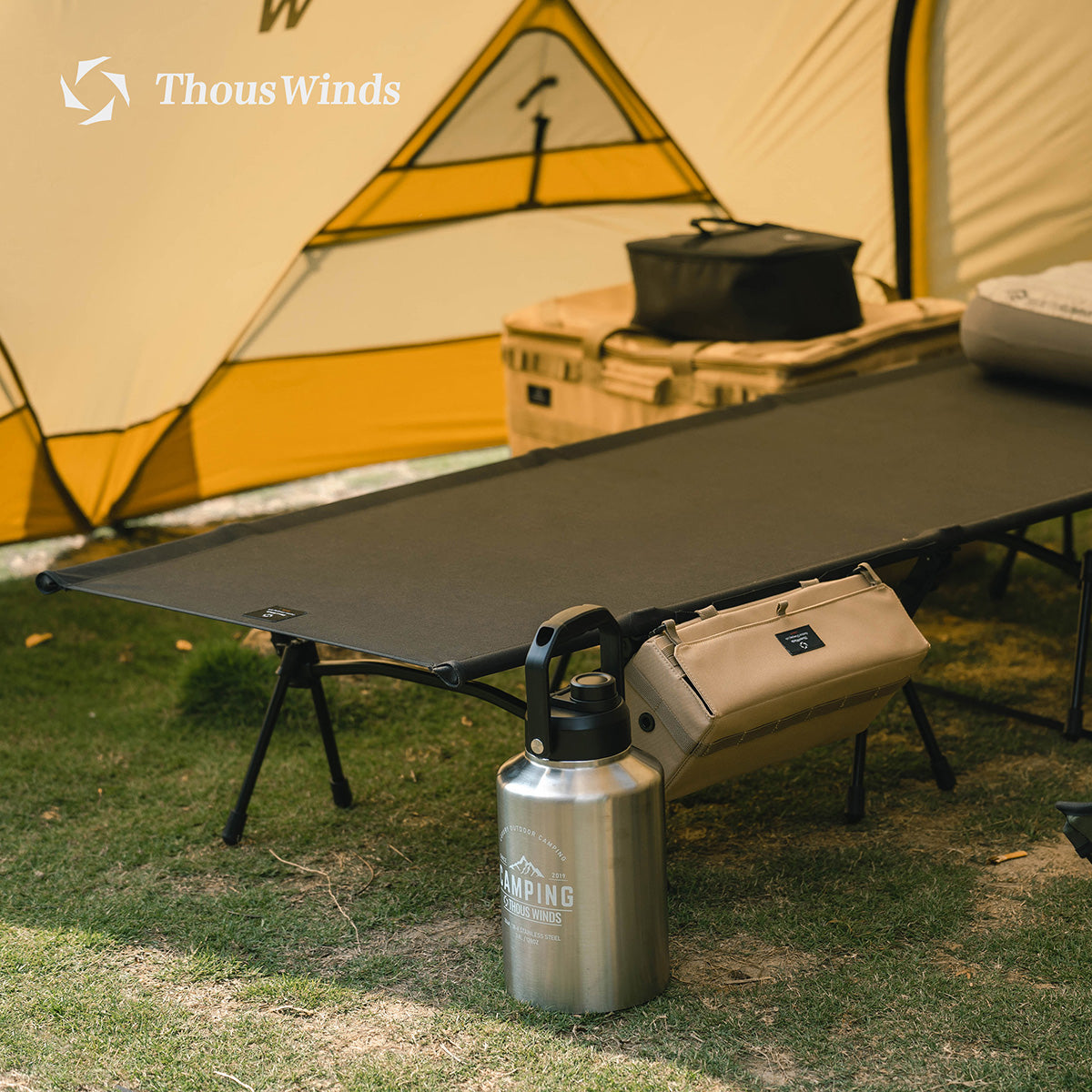 ThousWinds 7075 Aluminium Alloy Tactical Camp Cot (Standard)