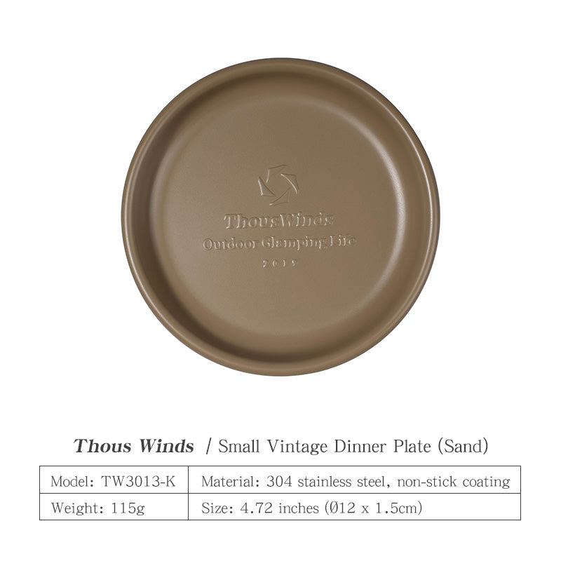 Mini Camping Plate Dish