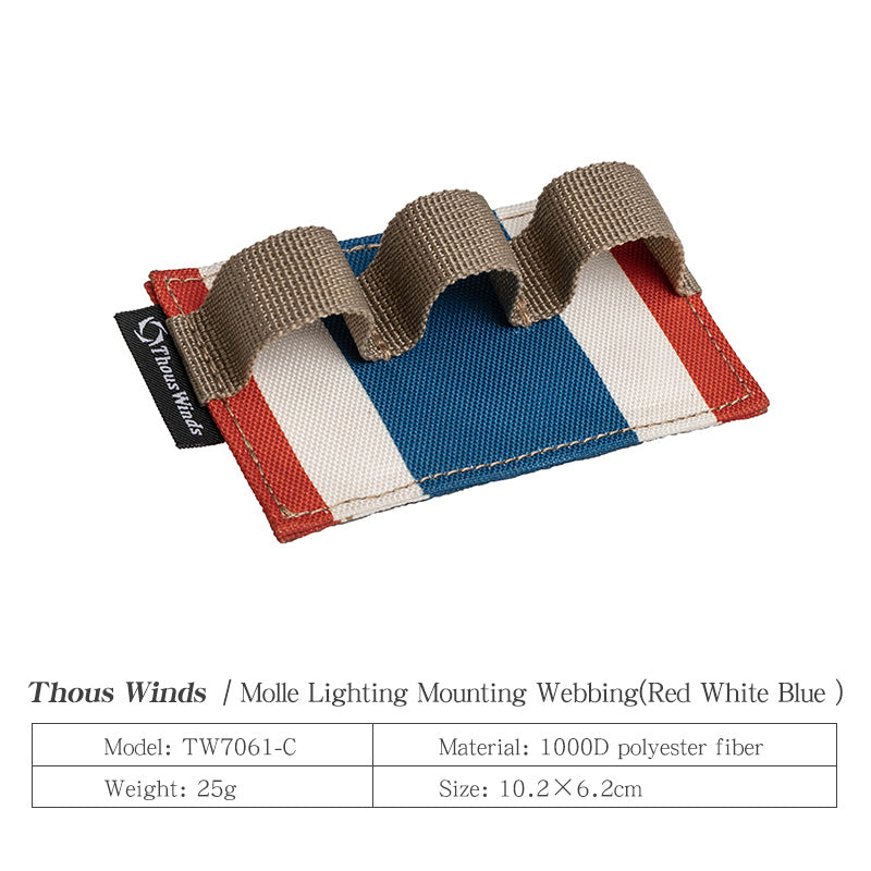 ThousWinds Molle Lamp Storage Webbing