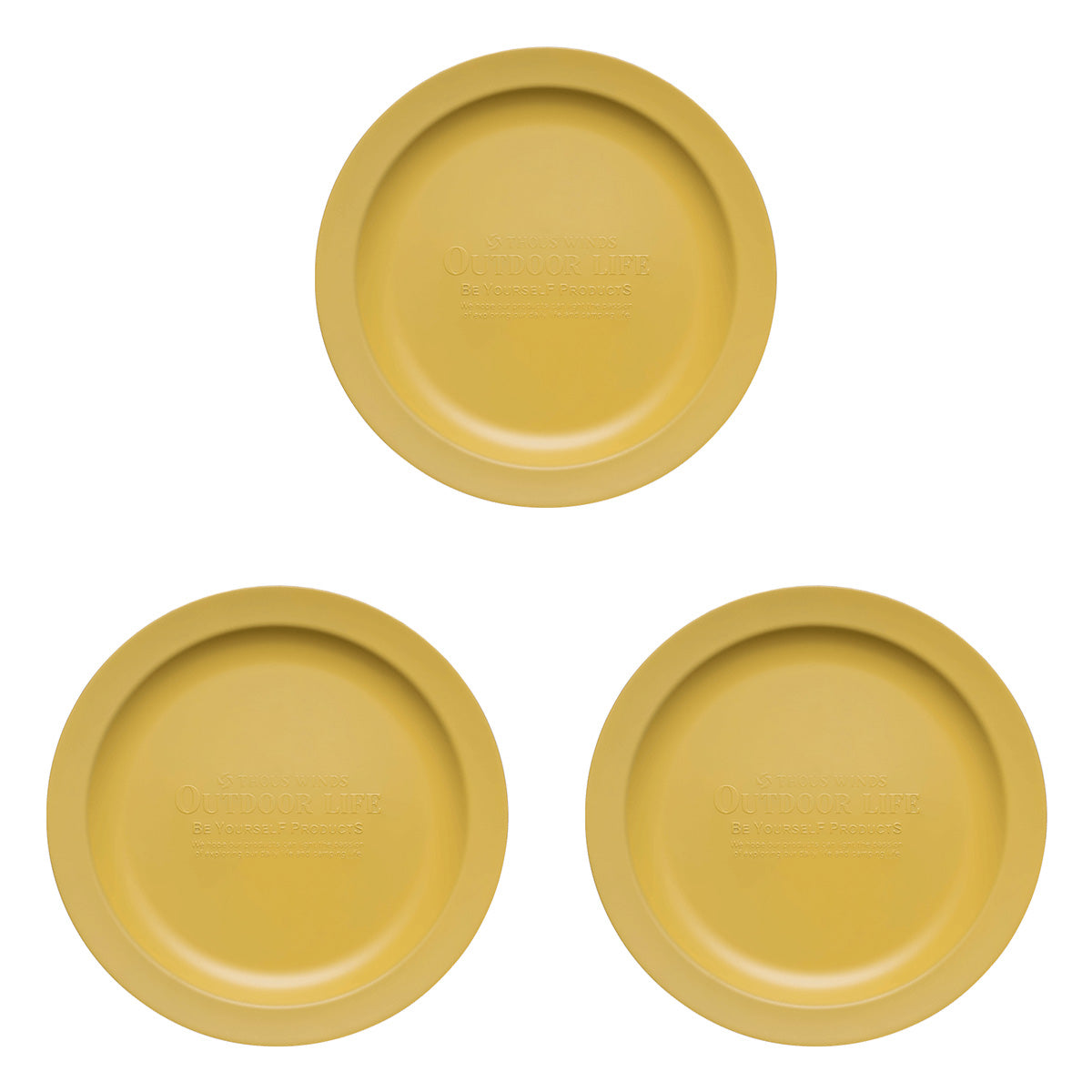 22cm Outdoor Camping Plate Dish