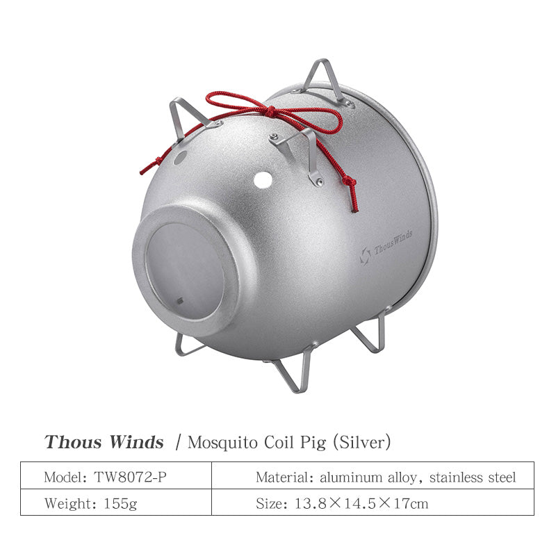 Cute Pig Mosquito Coil Stand