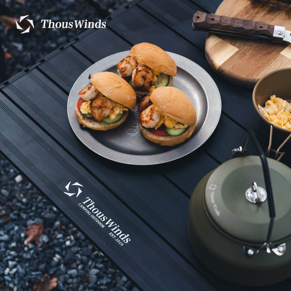 ThousWinds Aluminium Folding Table – Thous Winds