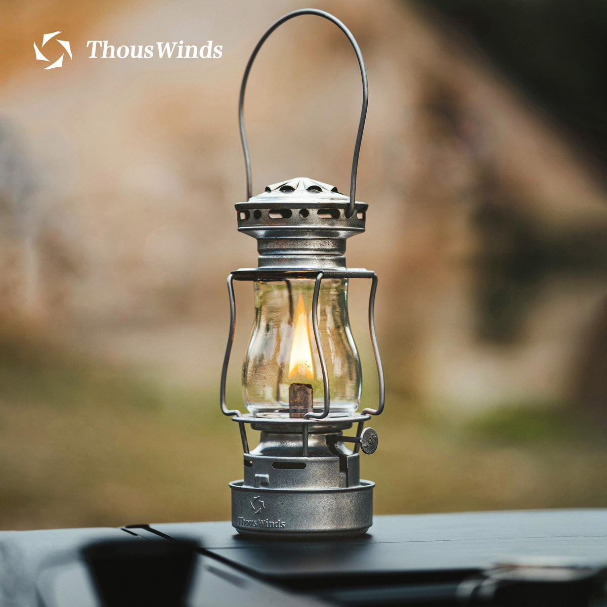 Thous Winds Twilight Kerosene Lamp Vintage Camping Lantern