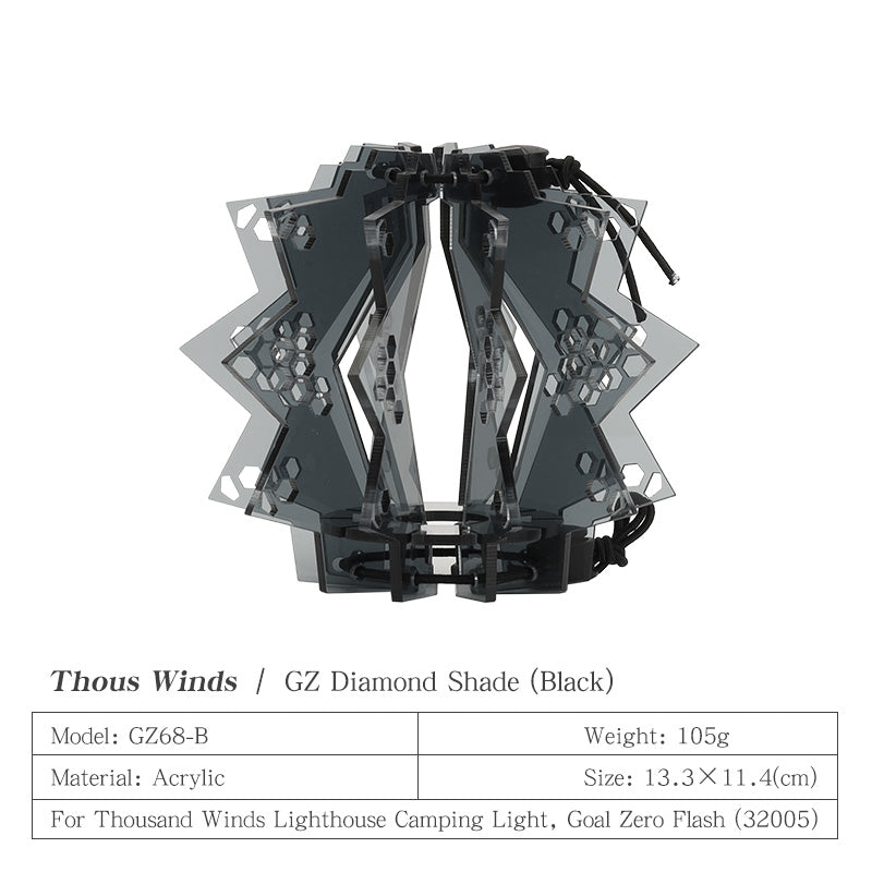 ThousWinds GZ Acrylic Lampshade