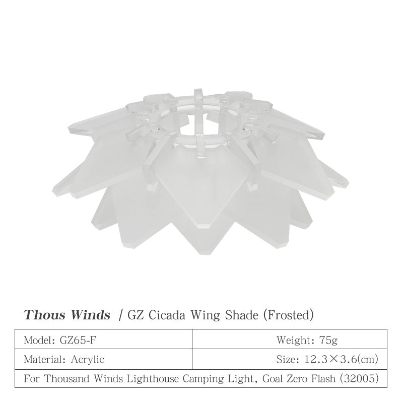 ThousWinds GZ Acrylic Lampshade