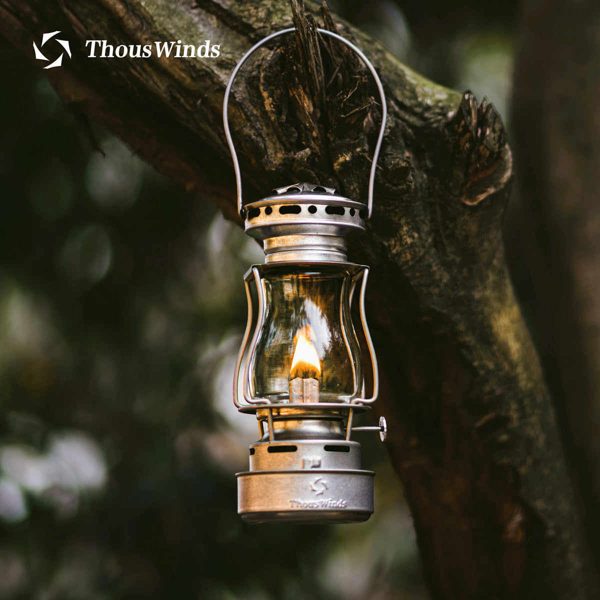 Thous Winds Twilight Kerosene Lamp Vintage Camping Lantern