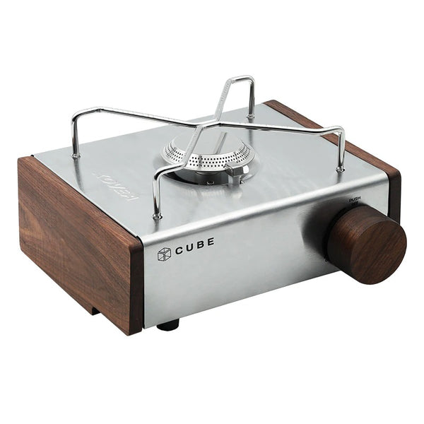 Thous Winds KOVEA CUBE Gas Stove Black Walnut Solid Wood Siding Accessories Outdoor Camping Gas Stove DIY Accessories
