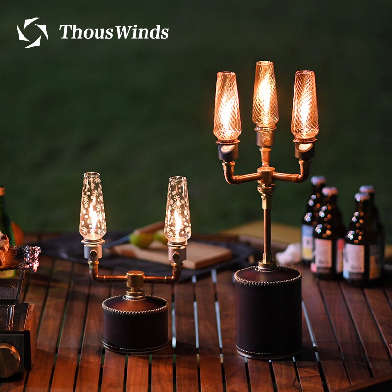 Thous Winds Gas Lamp Adapter Brass Bracket Lamp Holder
