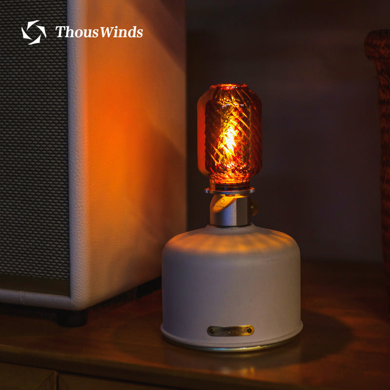 Thous Winds Time Lantern Gas Light Outdoor Camping Retro Convenient Candle Light Atmosphere Light Camp Light