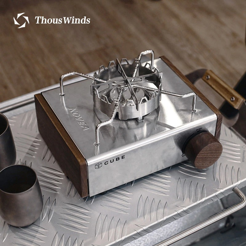 Thous Winds TW5030 Gas Stove Titanium Windshield Outdoor SOTO 310 Gas Stove KOVEA CUBE Windshield Windproof Ring TW5031