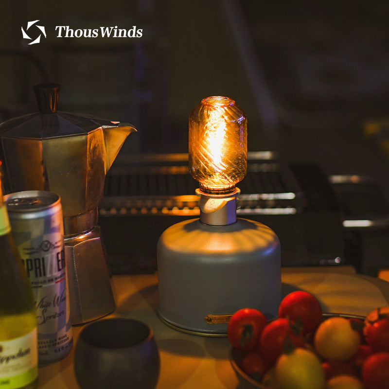 Thous Winds Time Lantern Gas Light Outdoor Camping Retro Convenient Candle Light Atmosphere Light Camp Light