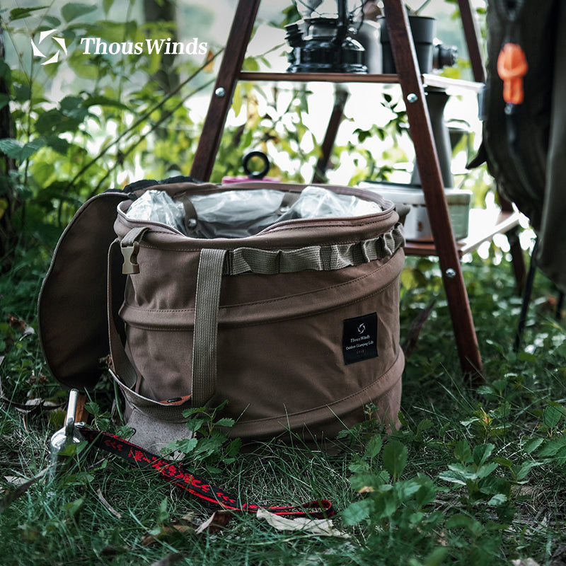 Thous Winds TW7040 Outdoor Camping Picnic Kitchen Multifunctional Garbage Storage Bucket Bag Bucket Storage Bag