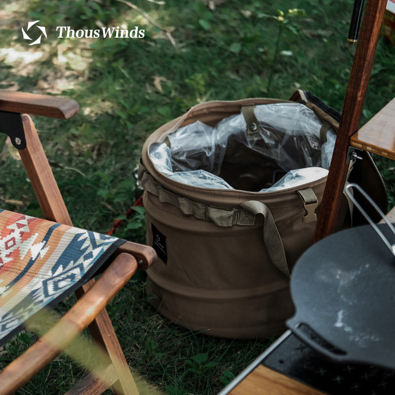 Thous Winds TW7040 Outdoor Camping Picnic Kitchen Multifunctional Garbage Storage Bucket Bag Bucket Storage Bag