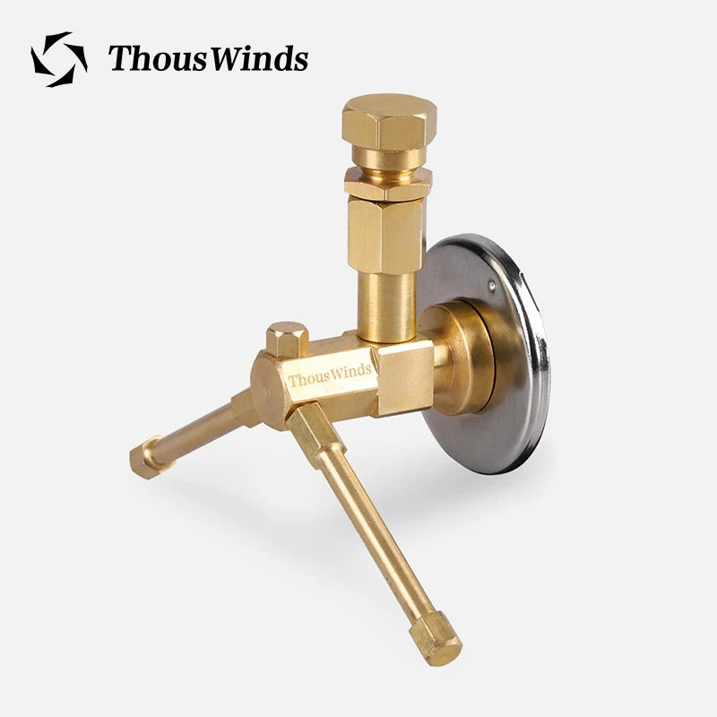 Thous Winds TW2062 Gas Lantern Retro Red copper Brass Bracket Lamp Holder Outdoor Camping Gas Lamp Pure Copper Shunt Bracket