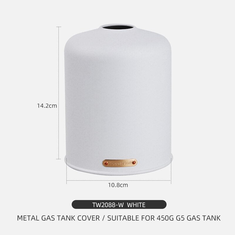 ThousWinds 450/230g OD Gas Canister Metal Cover Protector