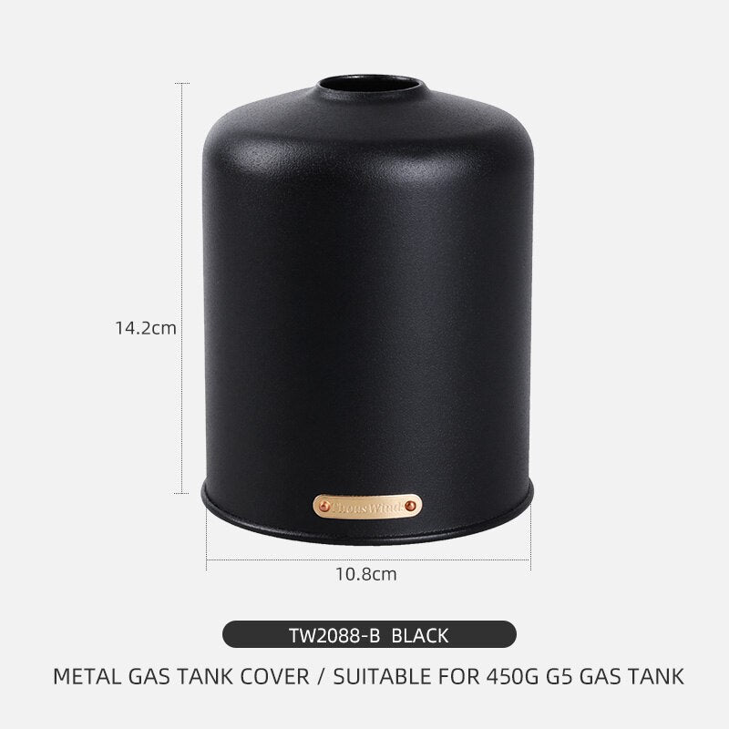 450/230g OD Gas Canister Metal Cover Protector