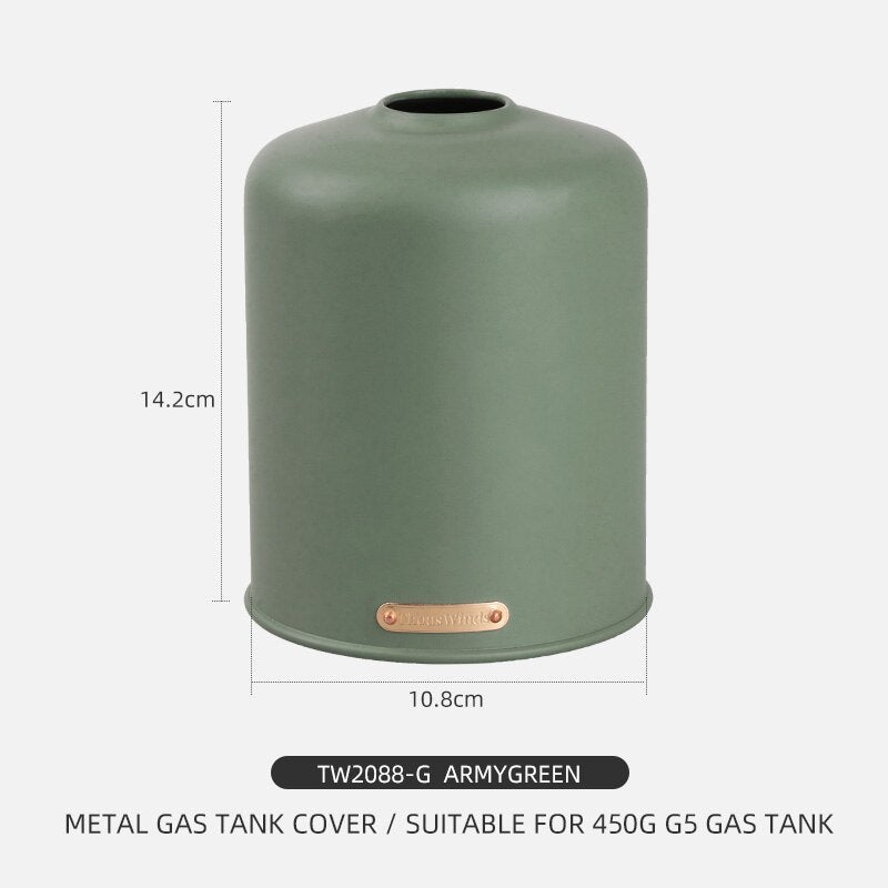 ThousWinds 450/230g OD Gas Canister Metal Cover Protector