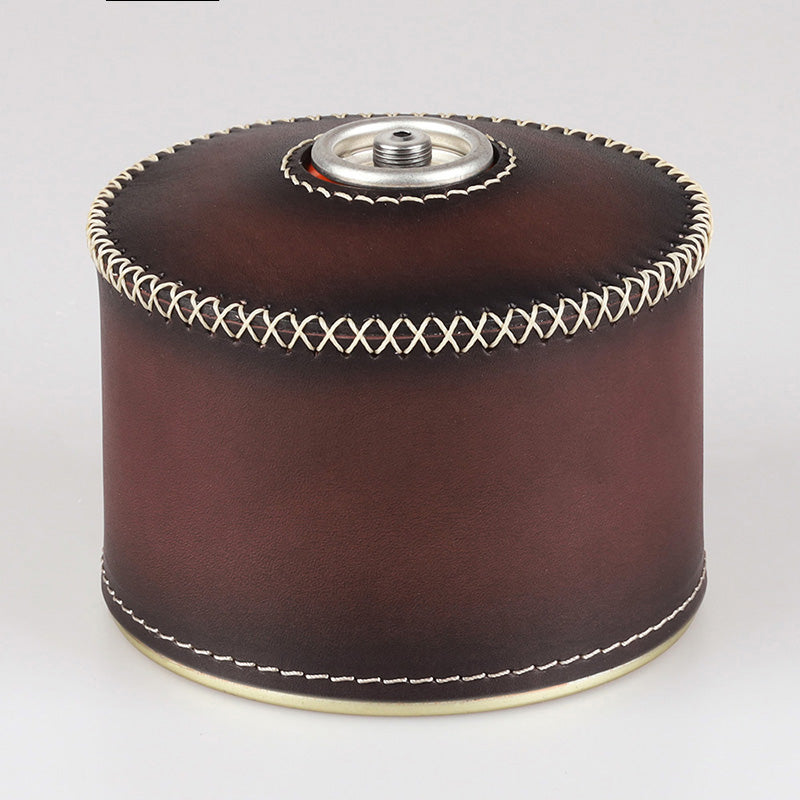 Handmade Vegetable Tanned Leather CB/OD Gas Tank Cover