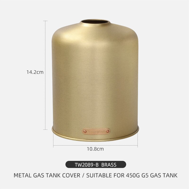 ThousWinds 450/230g OD Gas Canister Metal Cover Protector