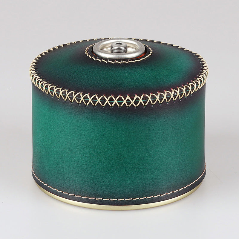 Handmade Vegetable Tanned Leather CB/OD Gas Tank Cover