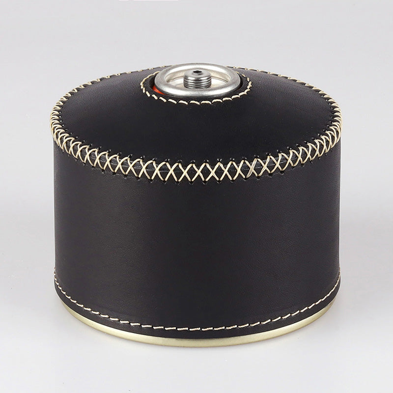 ThousWinds Handmade Vegetable Tanned Leather CB/OD Gas Tank Cover