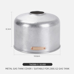 ThousWinds 450/230g OD Gas Canister Metal Cover Protector