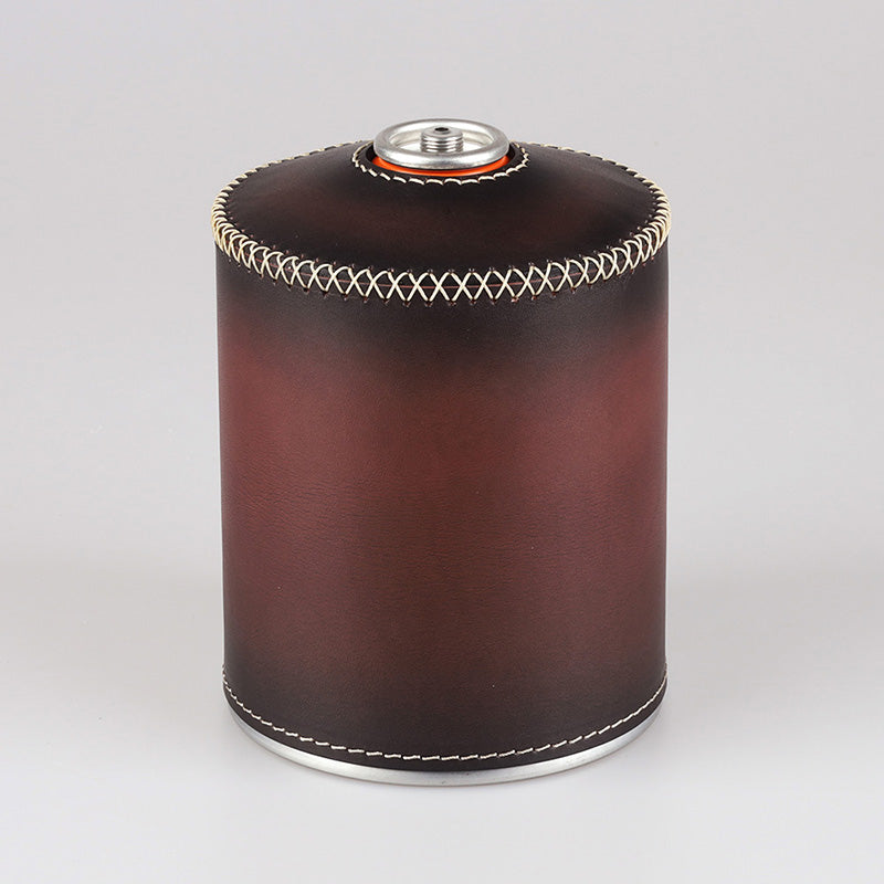 Handmade Vegetable Tanned Leather CB/OD Gas Tank Cover