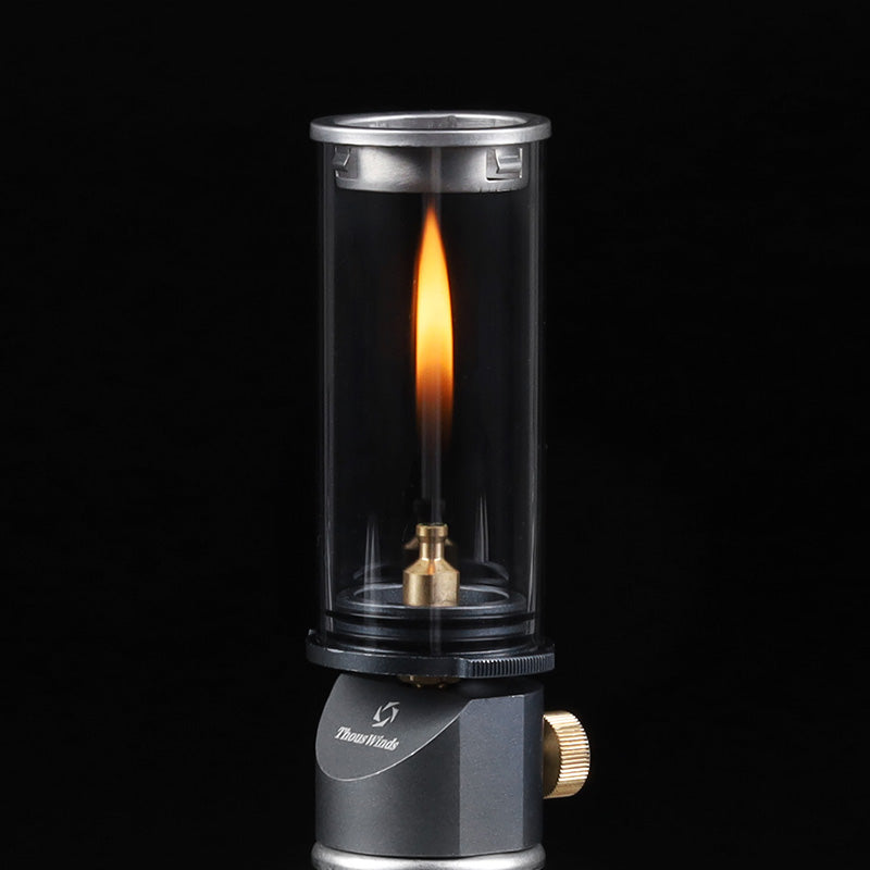 Thous Winds Outdoor Gas Lamp Lantern Camping Picnic Gas Lamp Atmosphere Lamp Lighting Lamp Camp Light Candle Lamp