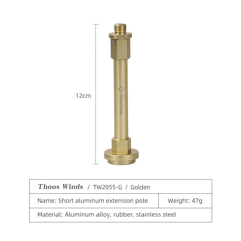 Aluminum Alloy Lamp Gas Adapter