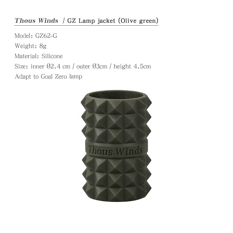 Lampshade for Goal Zero Lighthouse Micro Flash USB Rechargeable Lantern