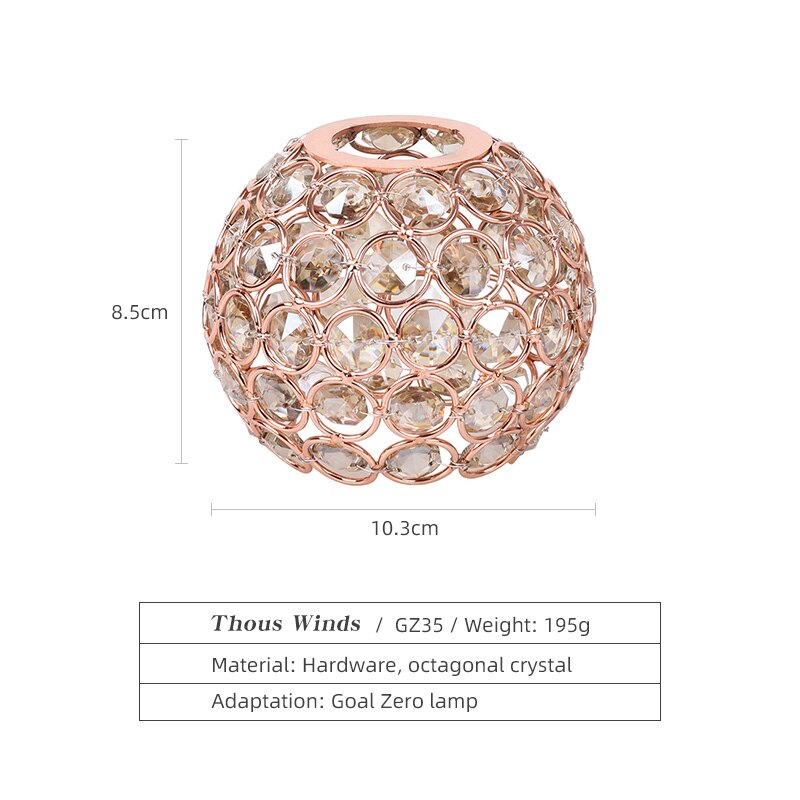 ThousWinds Goal Zero Crystal Lampshade (Only Lampshade)