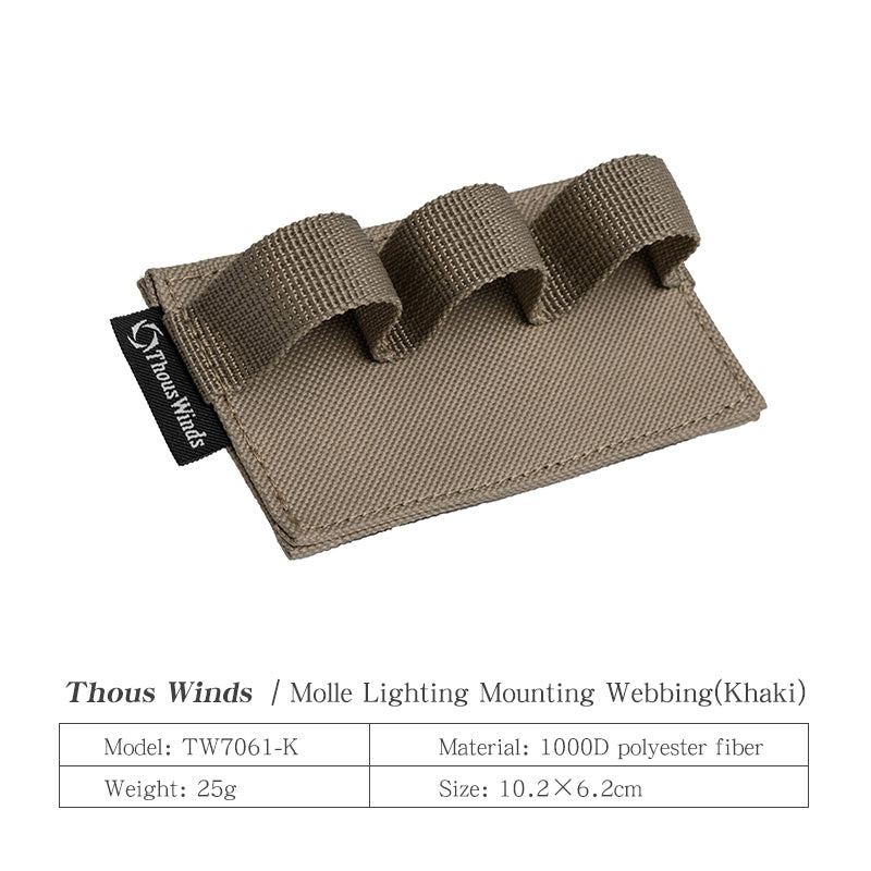 Thous Winds Goal Zero ML4 Lamp Storage Backpacking Bag Accessories For Molle Lights Mounting Ribbon Outdoor Camping Supplies